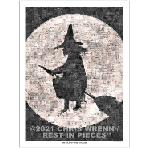 REST IN PIECES™ The Gravestones Of Salem™ 18"x24" Gravestone Poster