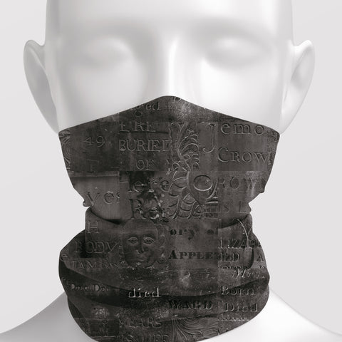 Gravestones (2 color options) - Neck Gaiter