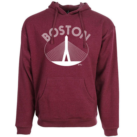 Boston Zakim - Heather Burgundy - Sweatshirt